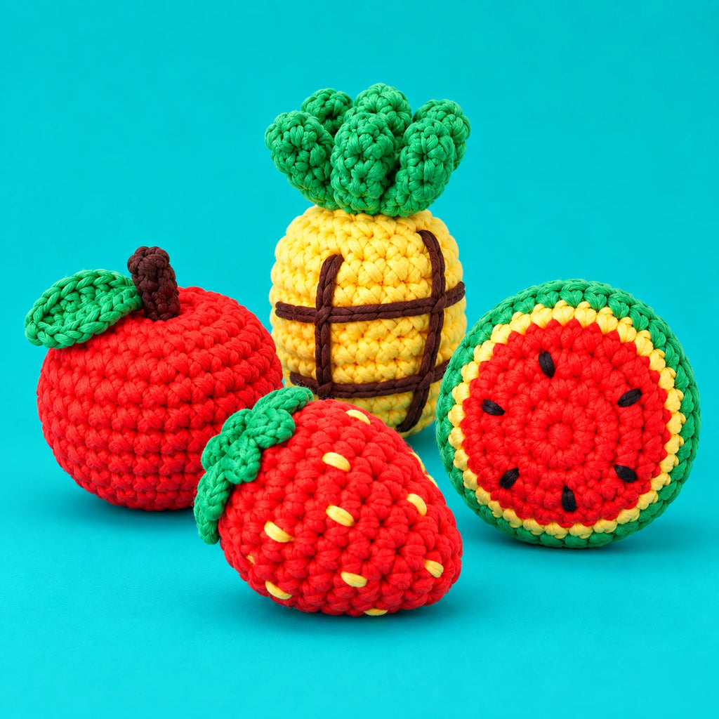 Les fruits de Tom — Les fruits vitaminés au crochet — vue principale.