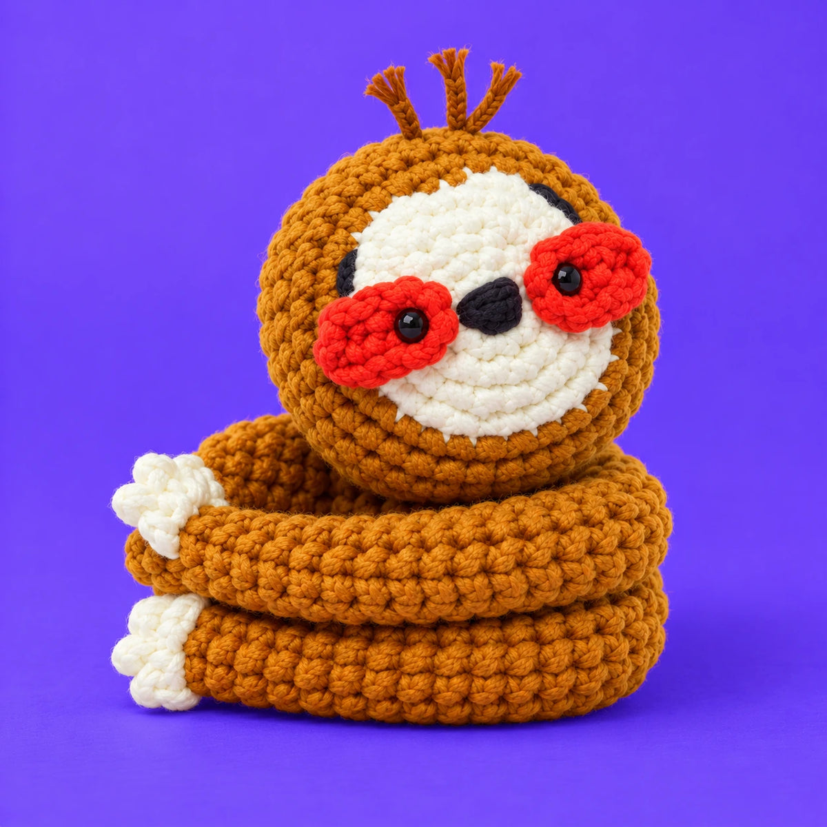 Mathieu — Le paresseux câlin au crochet — vue principale.