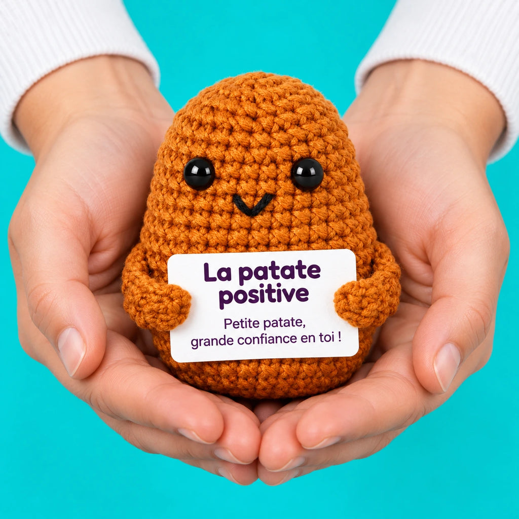 Agathe — La patate positive au crochet — présentation en main.