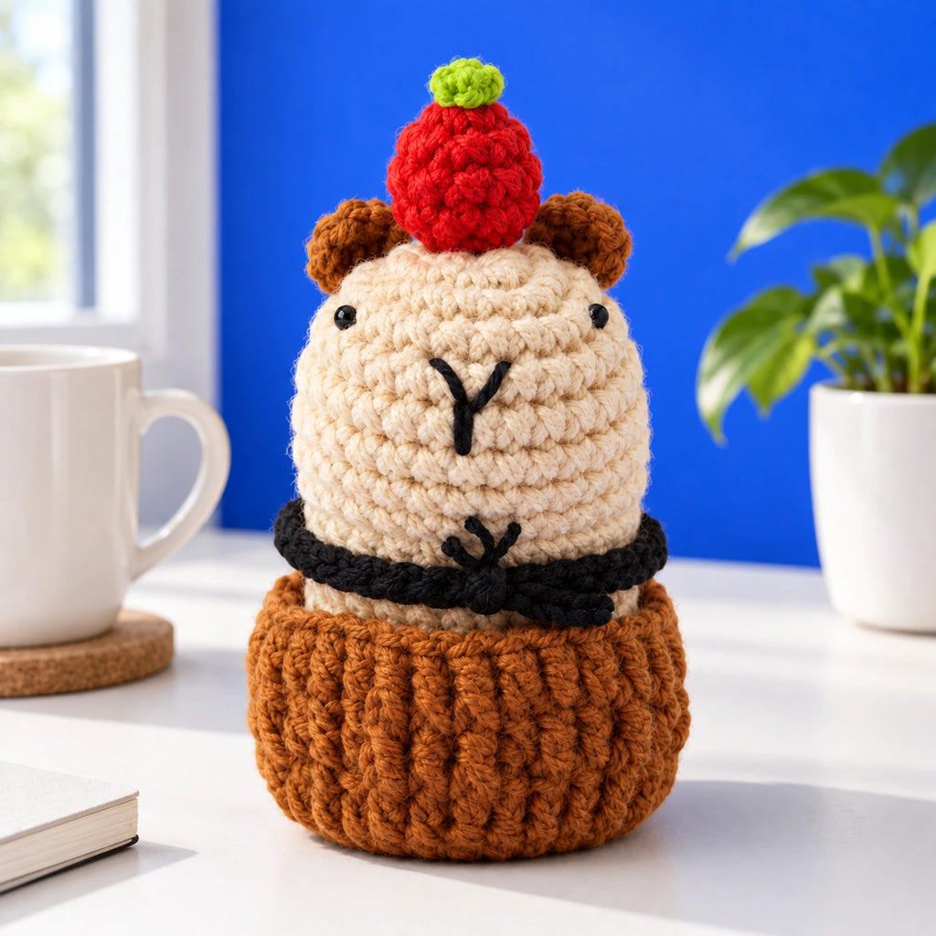 Armand — Le petit gourmand au crochet — mise en situation.