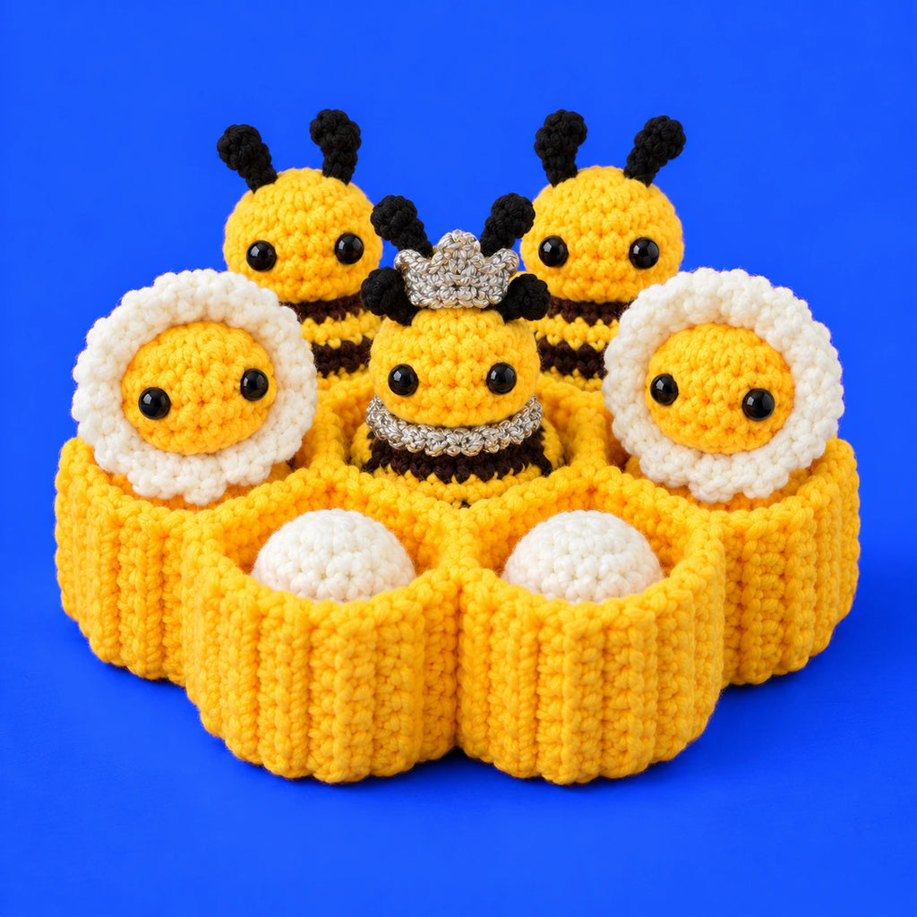 La ruche de Nina — La petite ruche au crochet — vue principale.