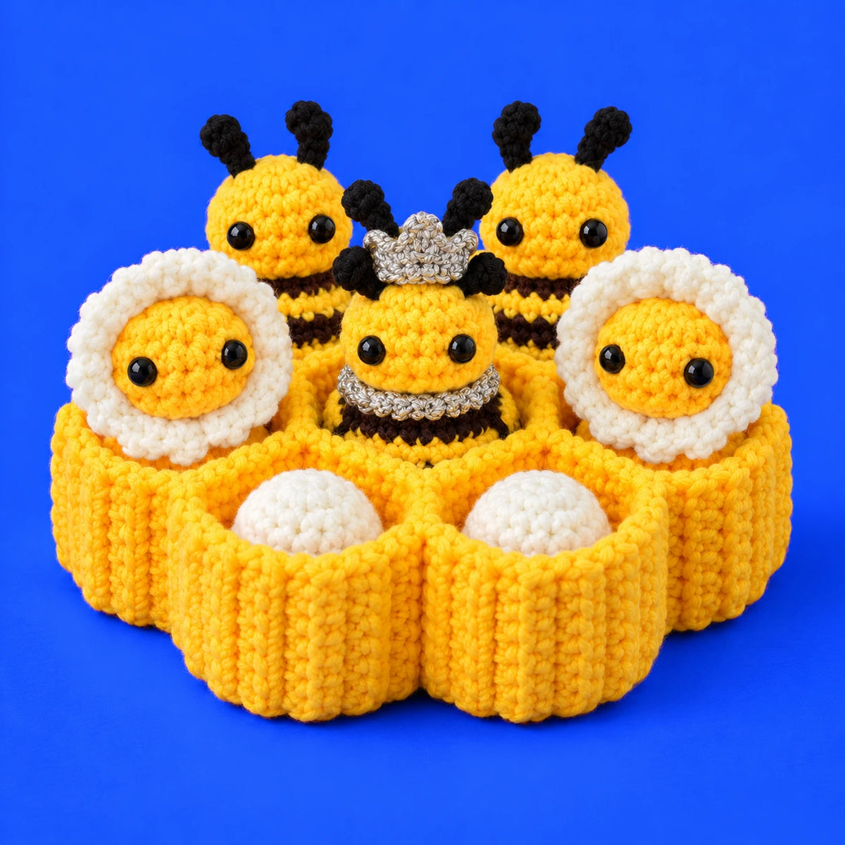 La ruche de Nina — La petite ruche au crochet — vue principale.