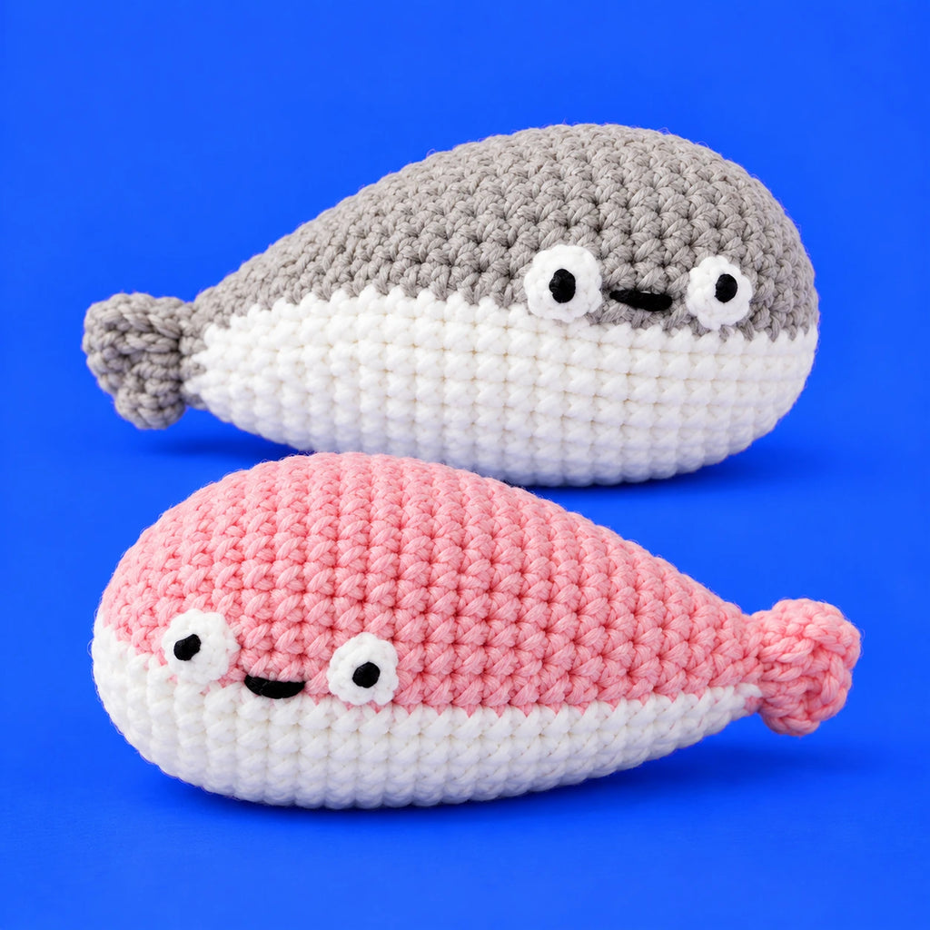 Hélène & Madeleine — Les petites baleines au crochet — vue principale.