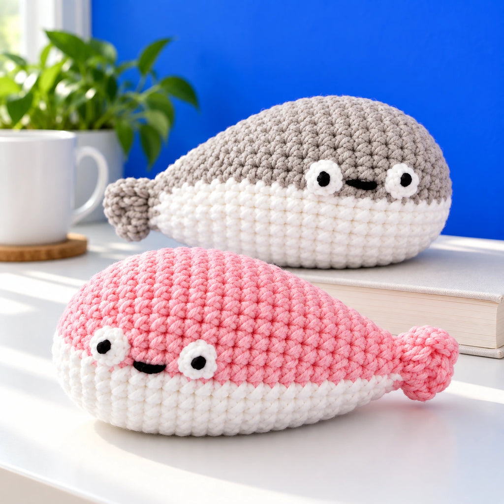 Hélène & Madeleine — Les petites baleines au crochet — mise en situation.