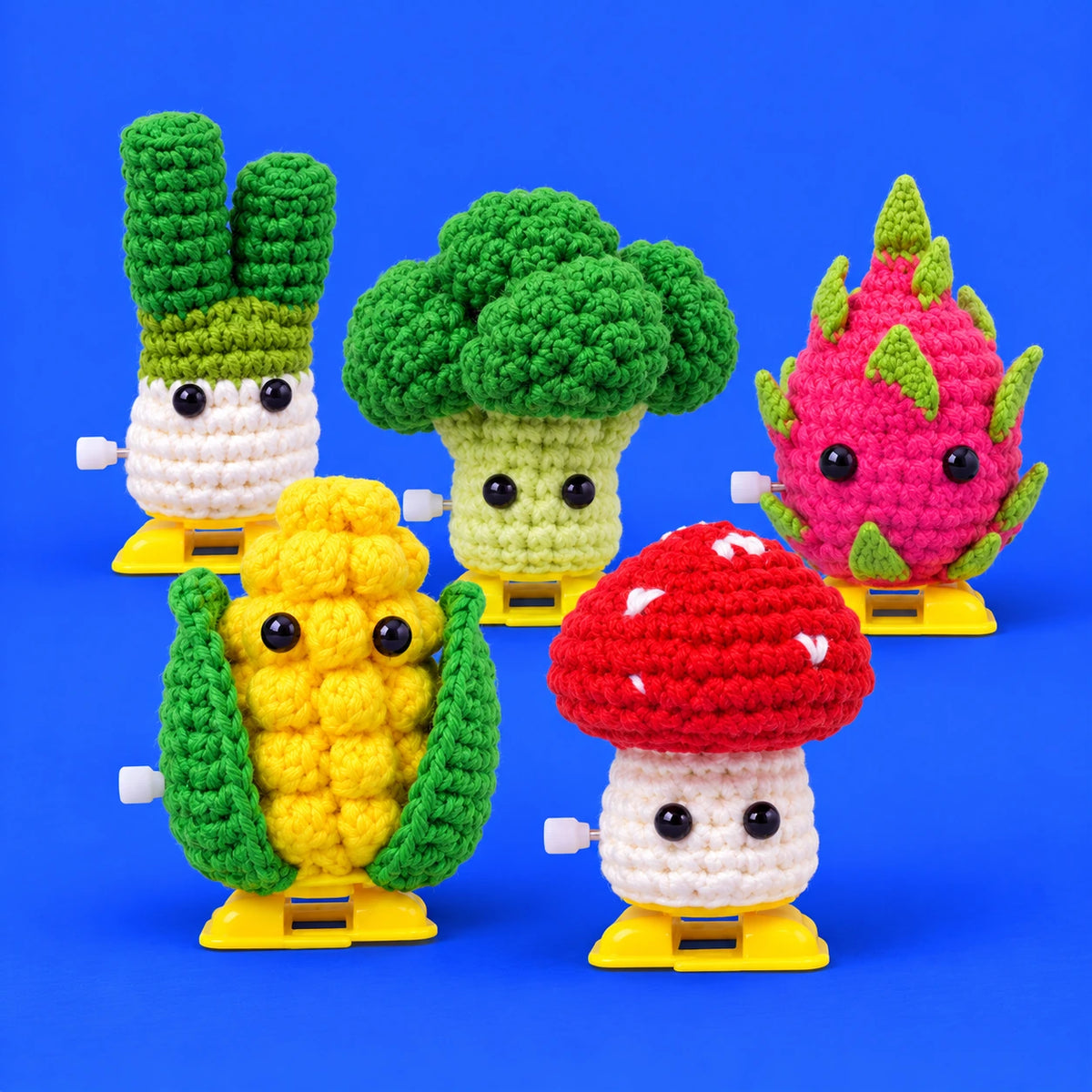 Les copains d’Anaïs — Le potager articulé au crochet — vue principale.