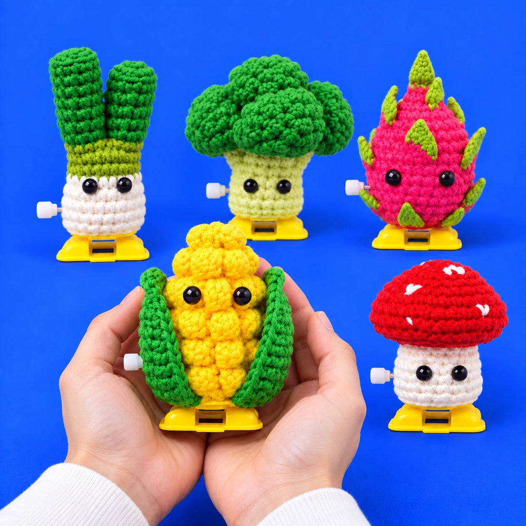 Les copains d’Anaïs — Le potager articulé au crochet — présentation en main.