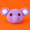 Laurent — La tête d’éléphant au crochet — vue principale.