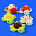 Manu & ses amis — Les tortues fantaisie au crochet — vue principale.